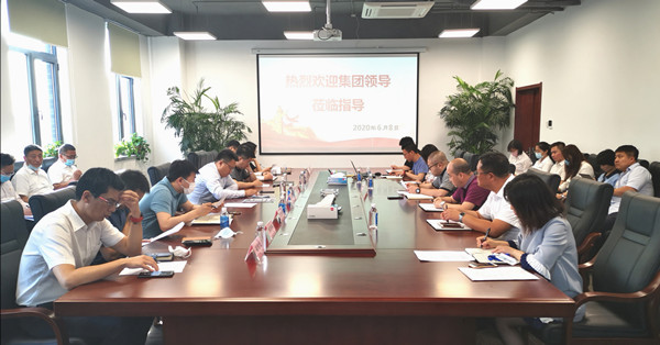 集團(tuán)黨委副書記、總經(jīng)理吳波一行到沈陽航空工業(yè)發(fā)展有限公司調(diào)研指導(dǎo)